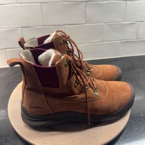 Jambu Brown Lace Up Boots